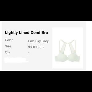 Lightly lined Demi bra from Victoria’s Secret